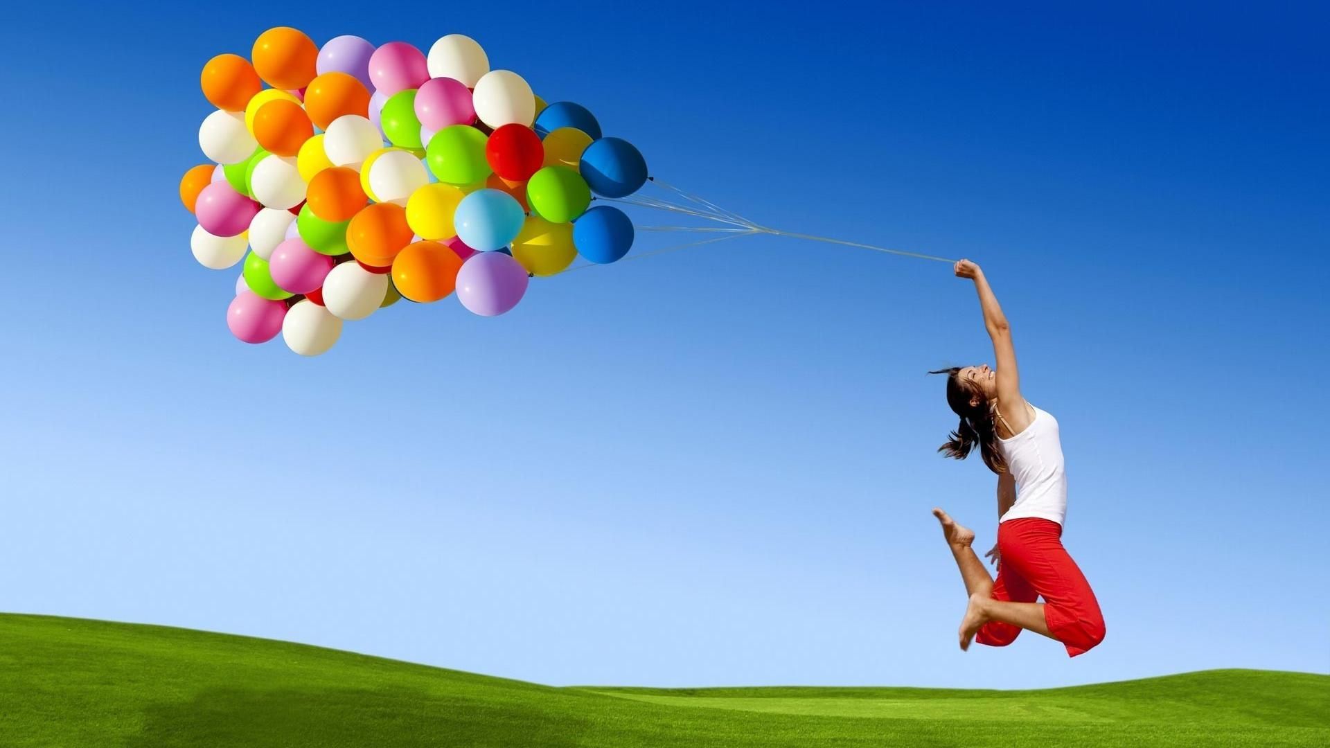 Fondo de pantalla de globos 1920x1080