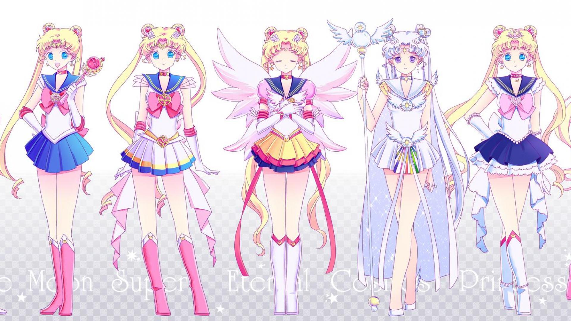 Sailor Moon Crystal fondo de pantalla 1920x1080 Galería