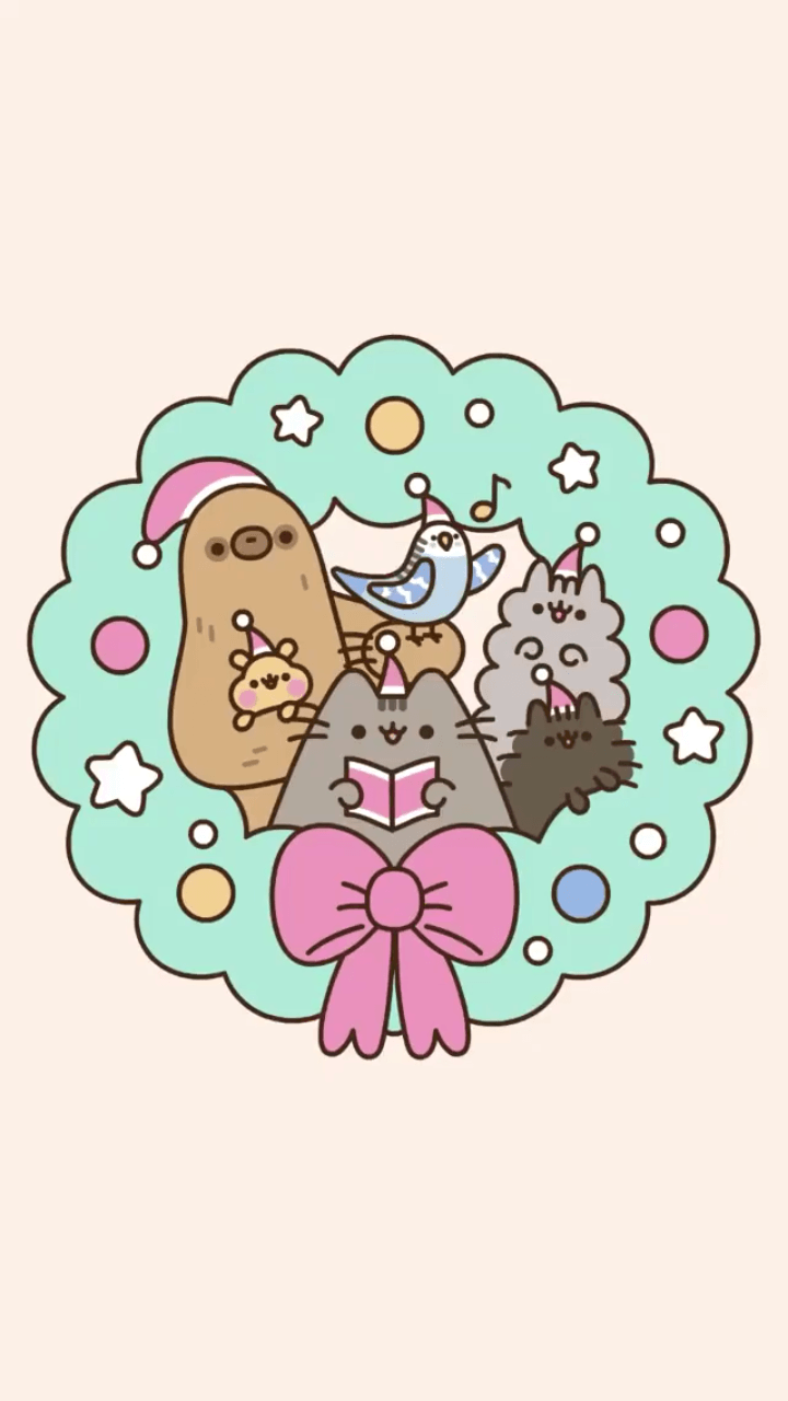 Pusheen cat wallpaper descubierto por alexandralupan