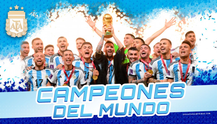 Fondos de Argentina campeon Mundial 2022