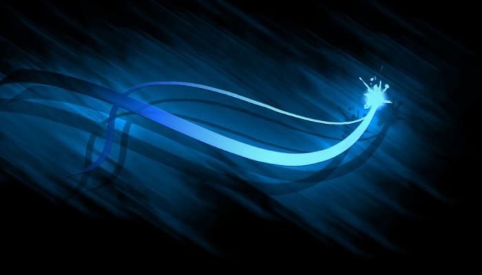 azules y negros Wallpaper