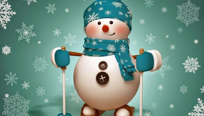 muñeco nieve Wallpaper